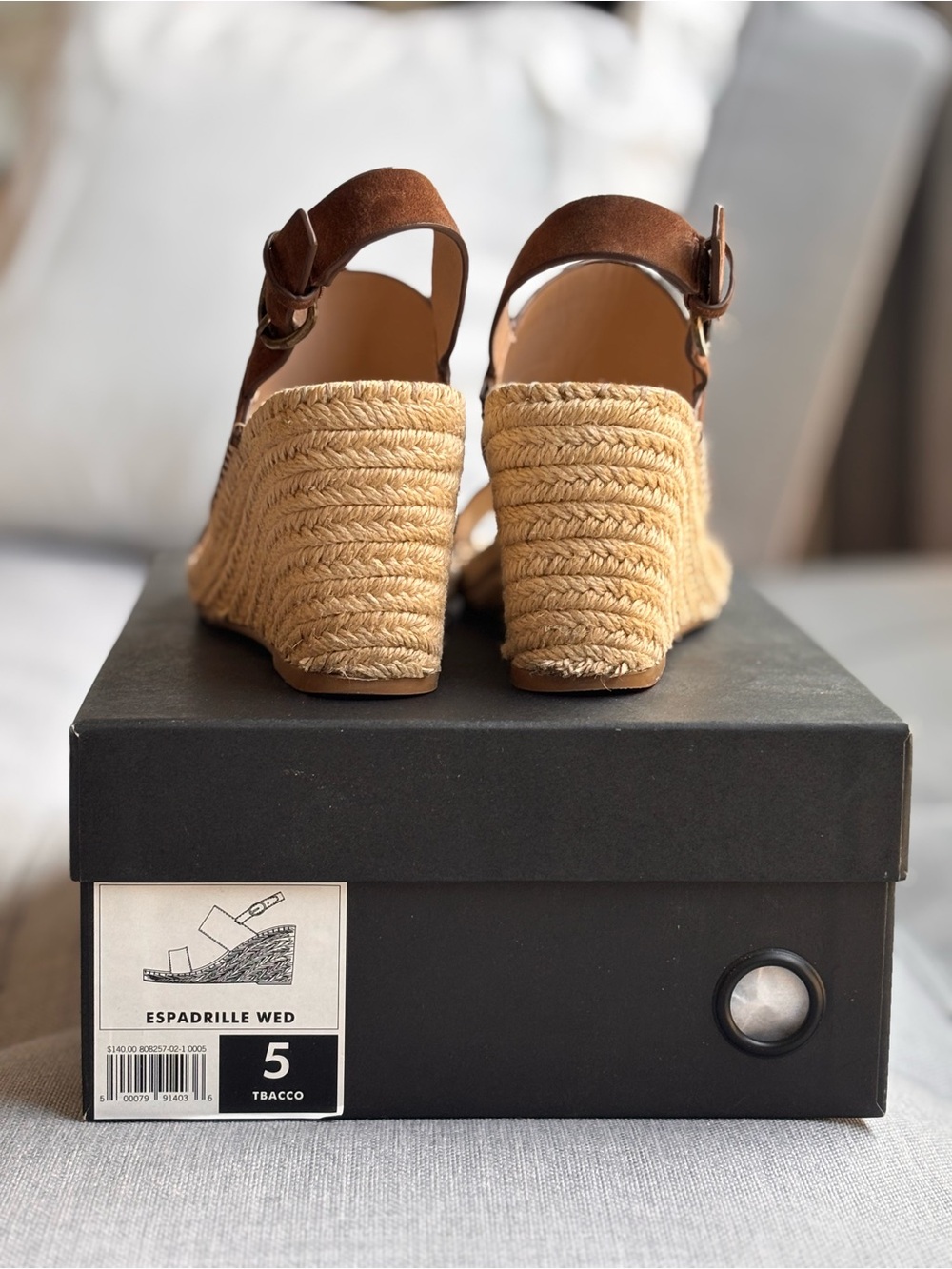 Banana Republic ESPADRILLE WEDGE SANDAL - Picture 6 of 11